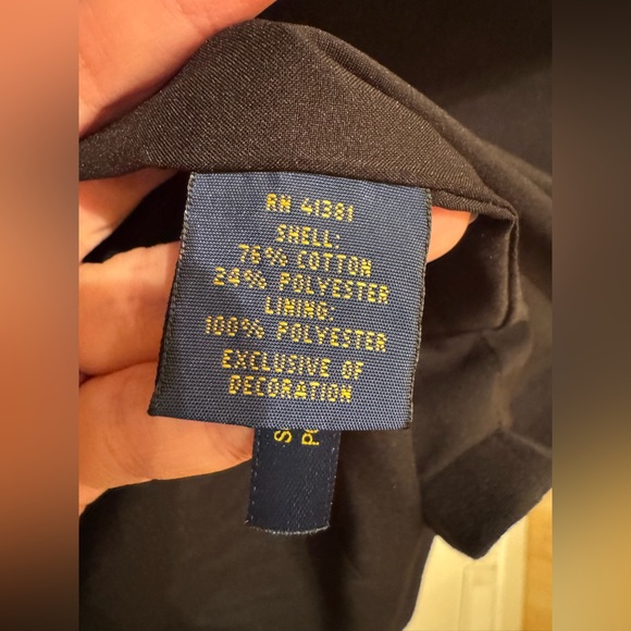 Classic black Polo by Ralph Lauren blazers sz 6US - Picture 7 of 11